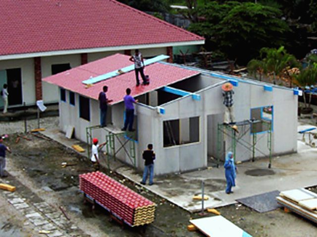 Road and site works in progress